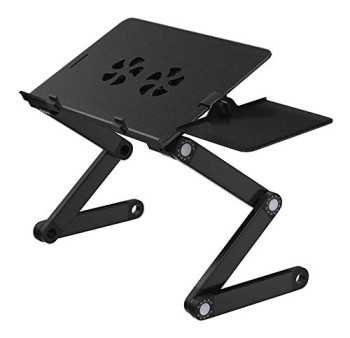 Best Adjustable Lap Desk: HUANUO Adjustable Laptop Stand