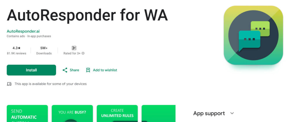 AutoResponder for WhatsApp