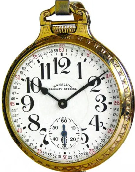 Hamilton 992B Railroad Pocket Watch