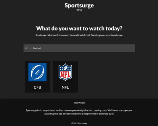 Top 50 Sportsurge Alternatives to Watch NFL, NHL, UFC MLB, Footballs -  Technology & Business Blog, Lifestyle & Health