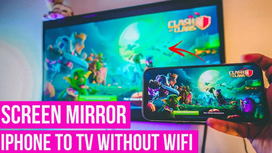 screen-mirror-iPhone-to-TV-without-Wifi