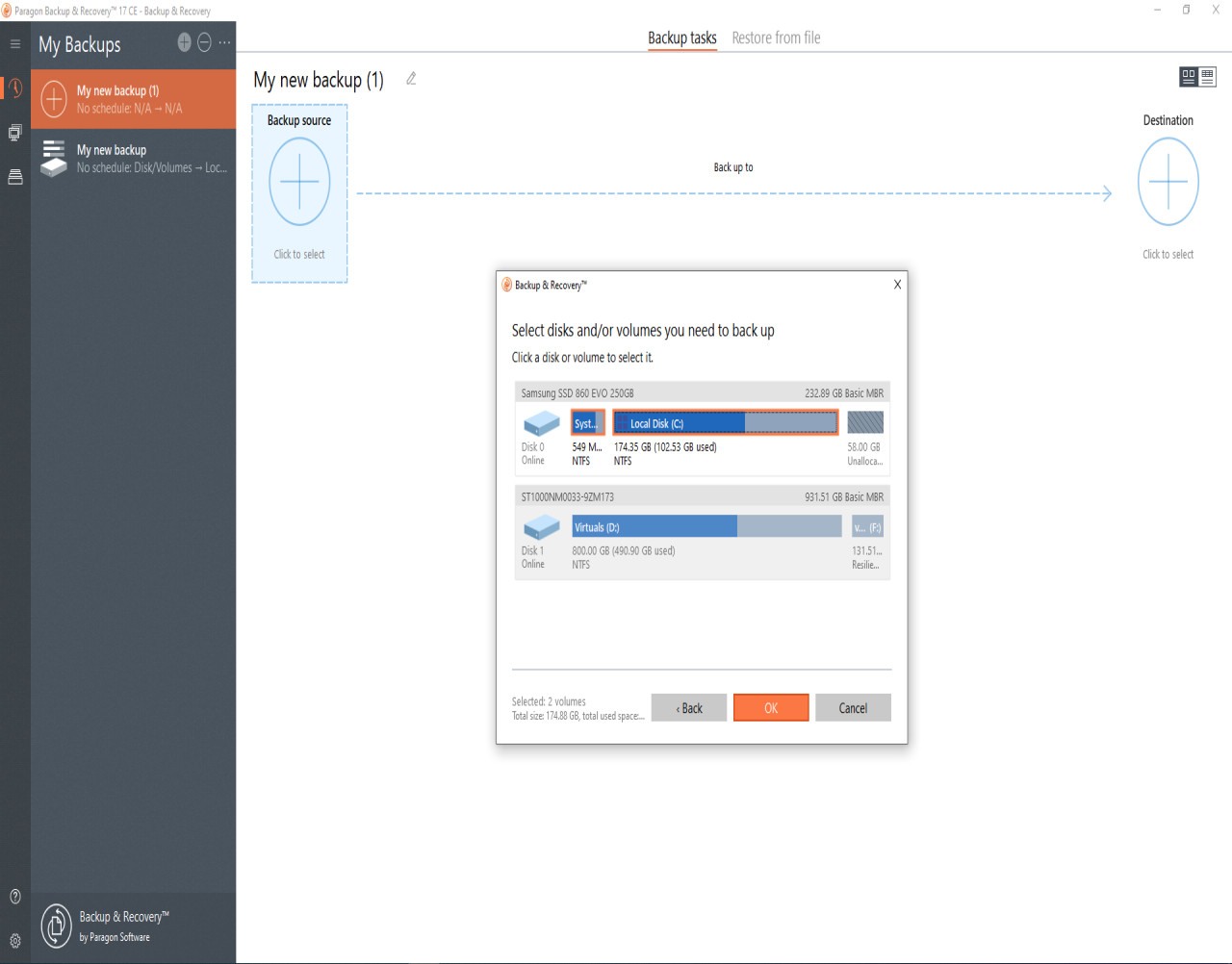 Paragon Backup and Recover