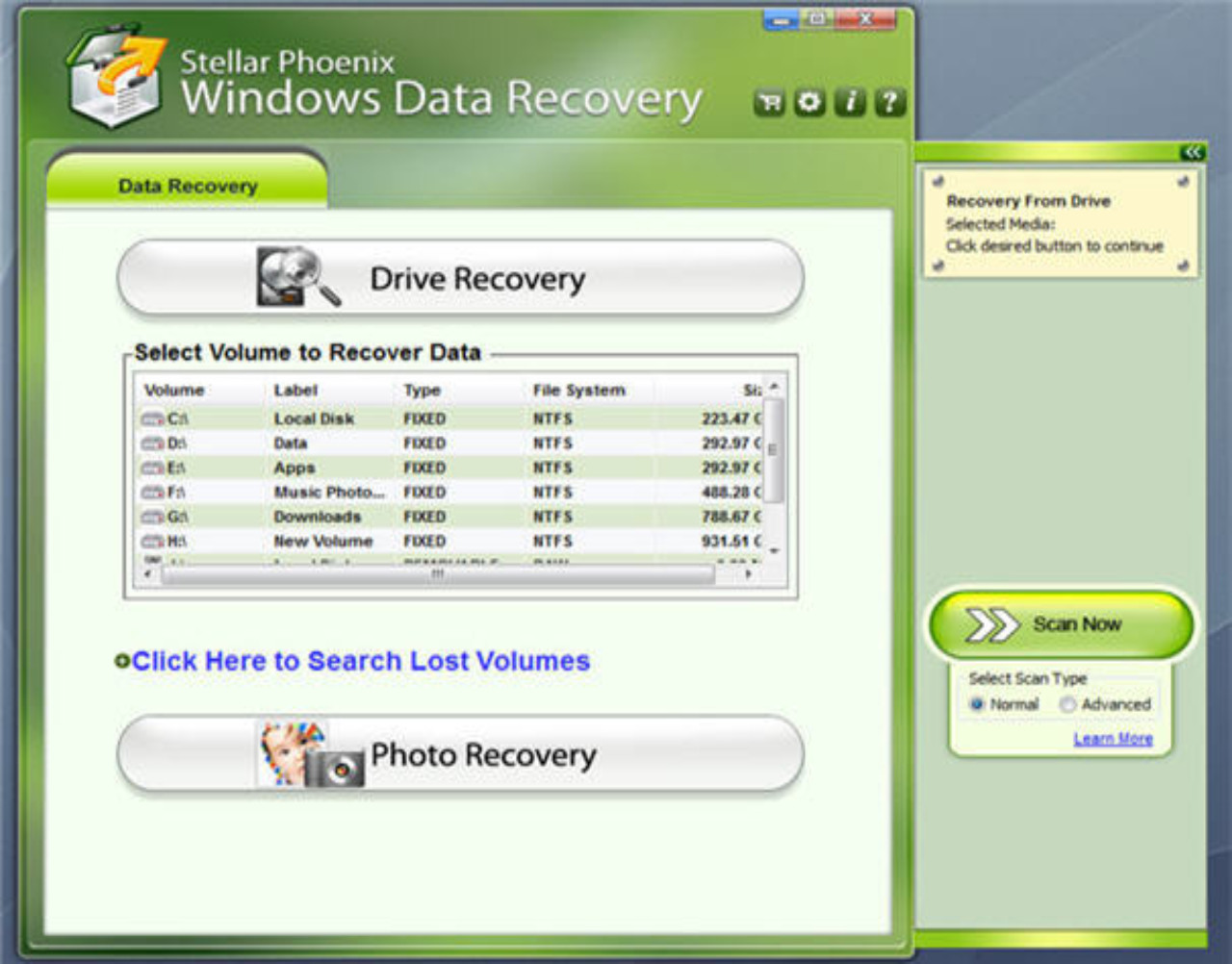 Stellar Windows Data Recovery