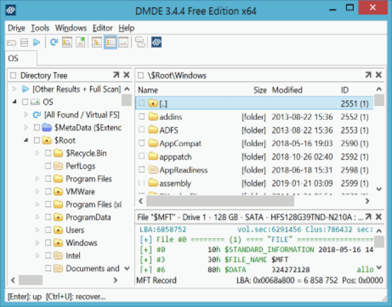 dm disk editor