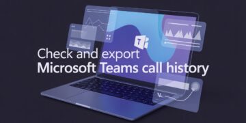 Check and Export Microsoft Teams Call History