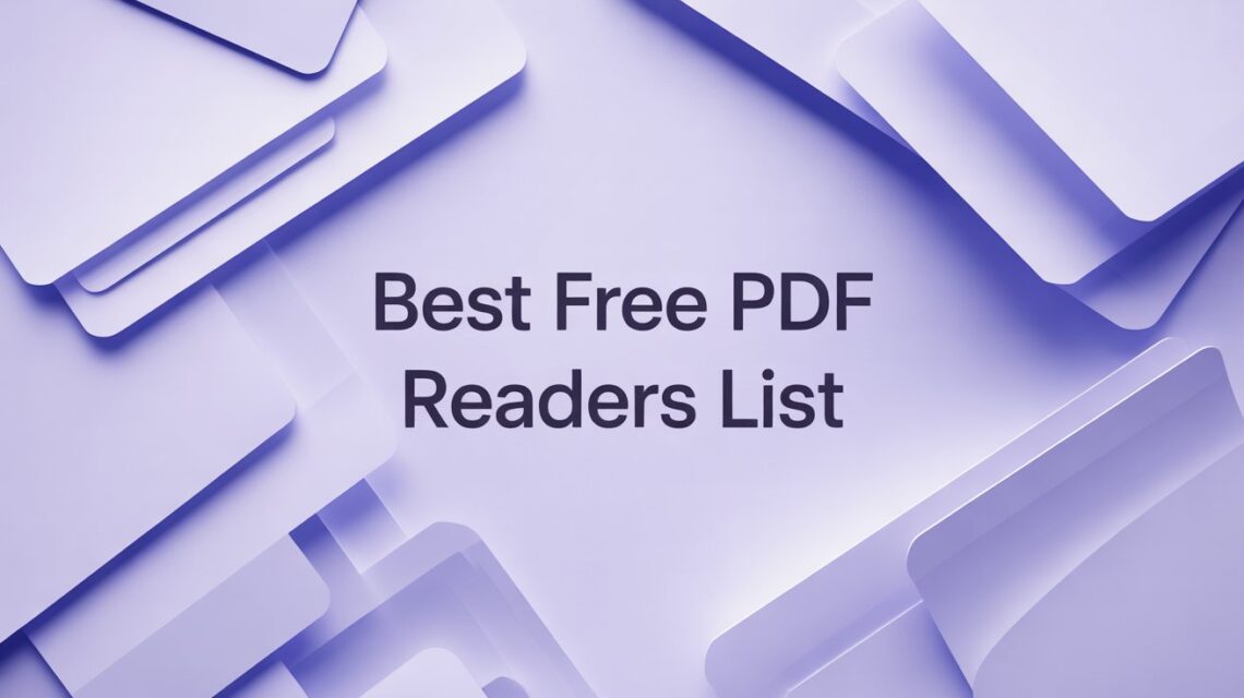 Best Free PDF Readers