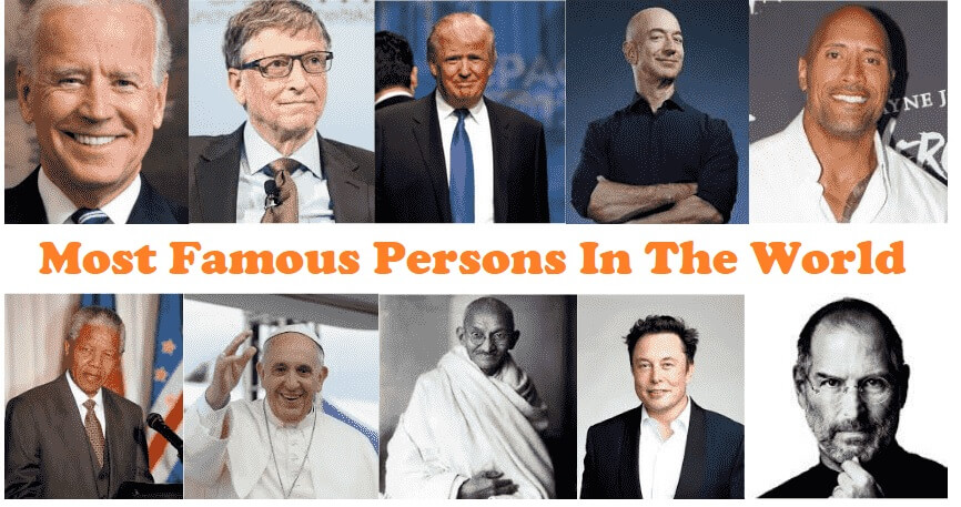 Most Famous Persons In The World