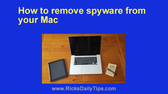 Remove Spyware From Mac