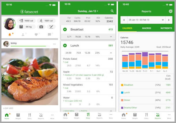 Calorie Counter by FatSecret