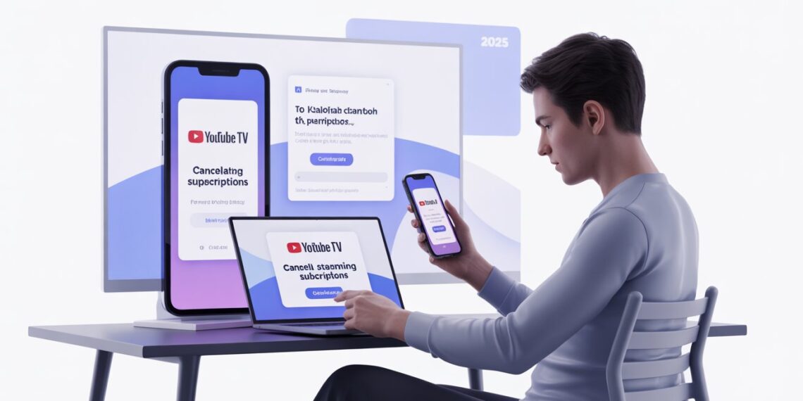 Cancel YouTube TV Subscription