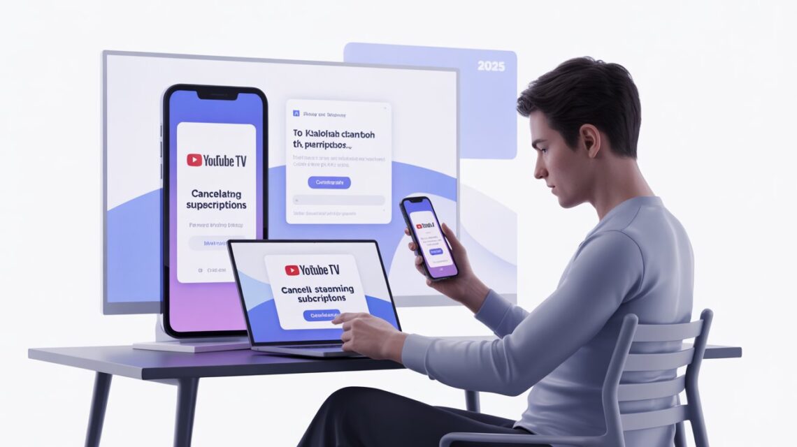 Cancel YouTube TV Subscription