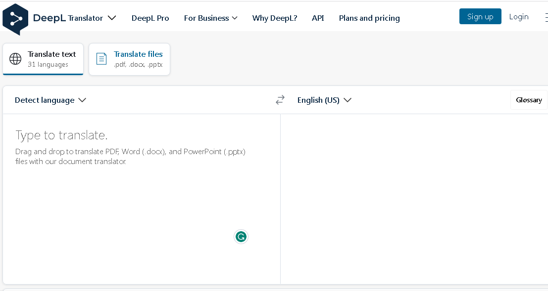 DeepL File Translate
