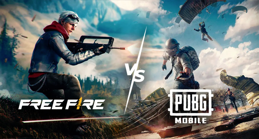 Garena Free Fire vs PUBG