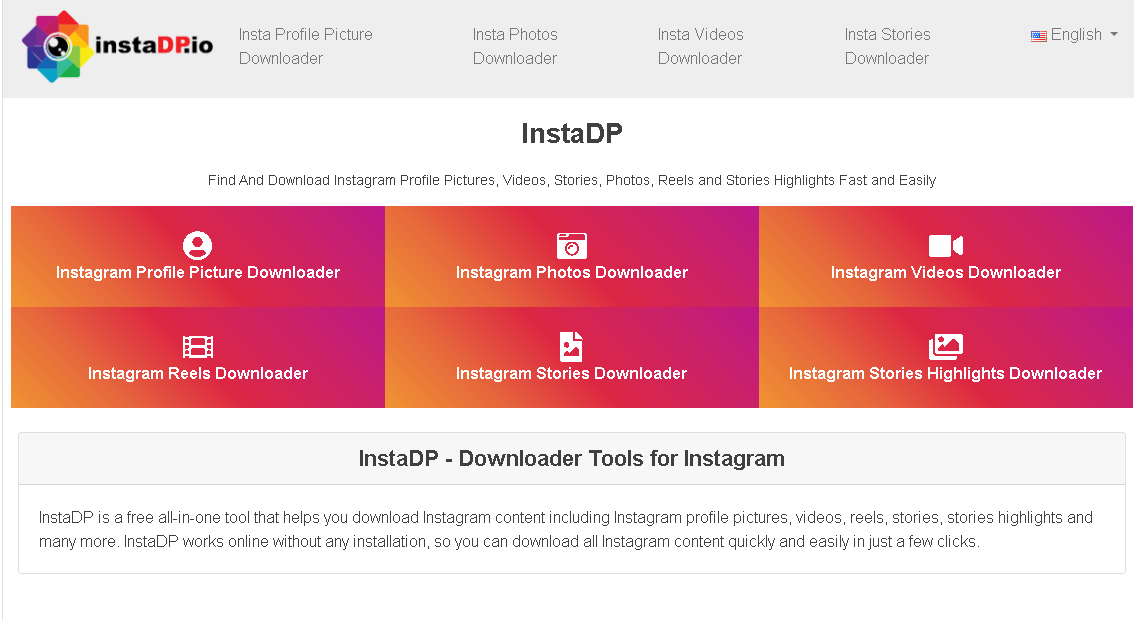 InstaDP