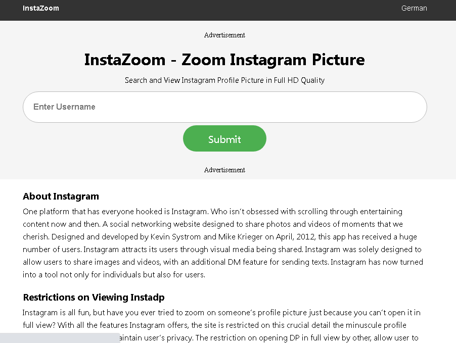 InstaDPZoom