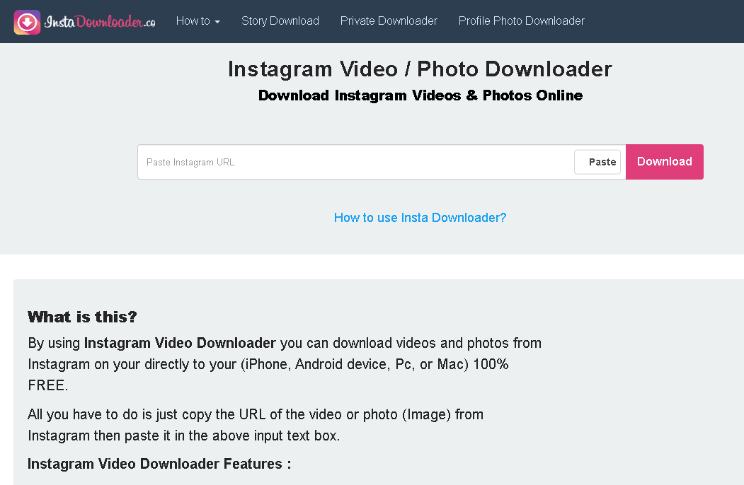 InstaDownloader