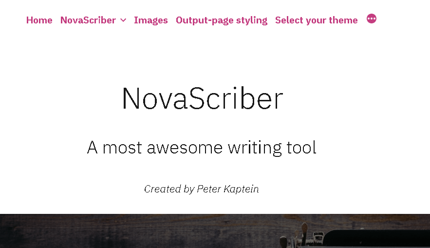 NovaScriber