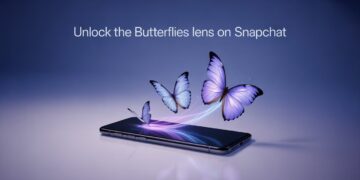 Unlock the Butterflies Lens on Snapchat