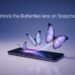 Unlock the Butterflies Lens on Snapchat