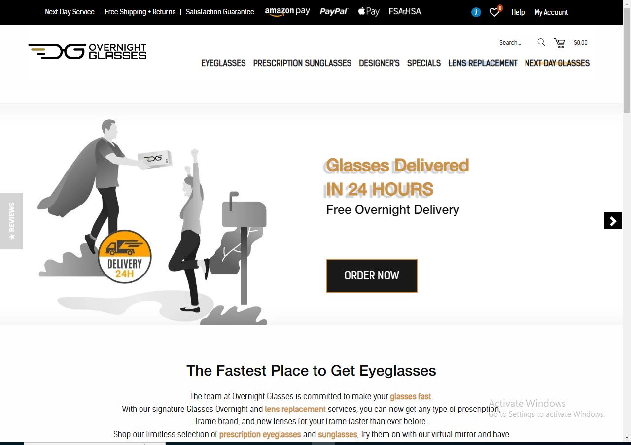 overnight glasses