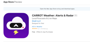 CARROT Weather
