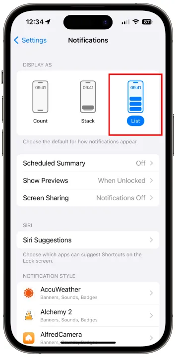 How to Move Notifications to the Top of Lock Screen in iOS 17