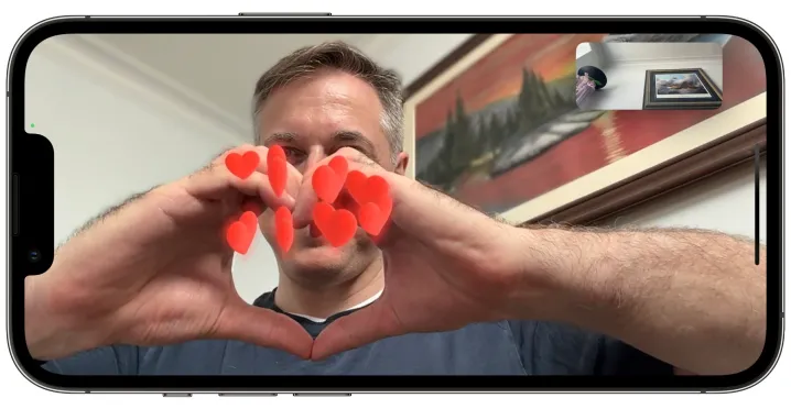 How to Use iOS 17 FaceTime Gestures: A Visual Guide