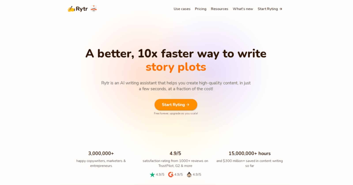 Rytr: Your AI Writing Partner in Crime