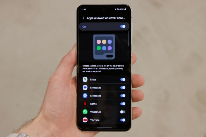 Running Any App on Samsung Galaxy Z Flip 5 Cover Screen: Guide