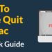 How to Force Quit on a Mac: Quick Guide