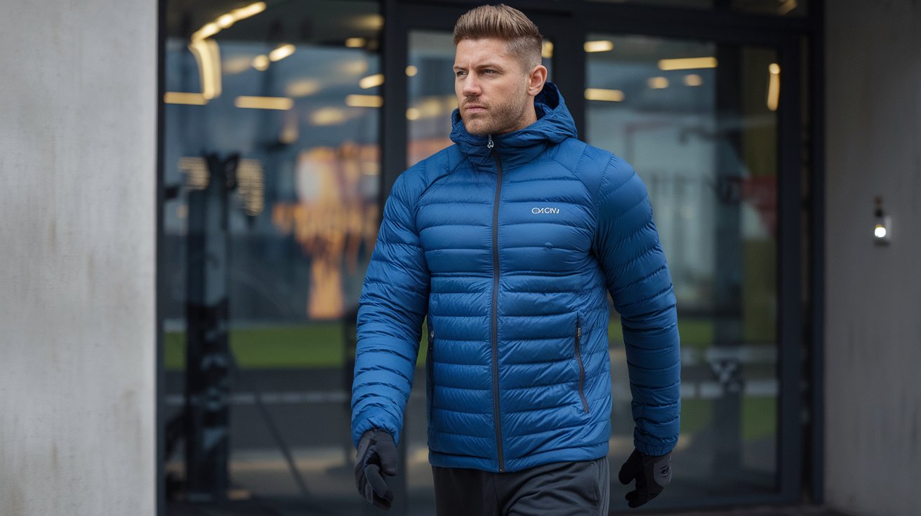 the spark shop men winter jacket sportswear gym fitness