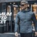 the spark shop men winter jacket sportswear gym fitness