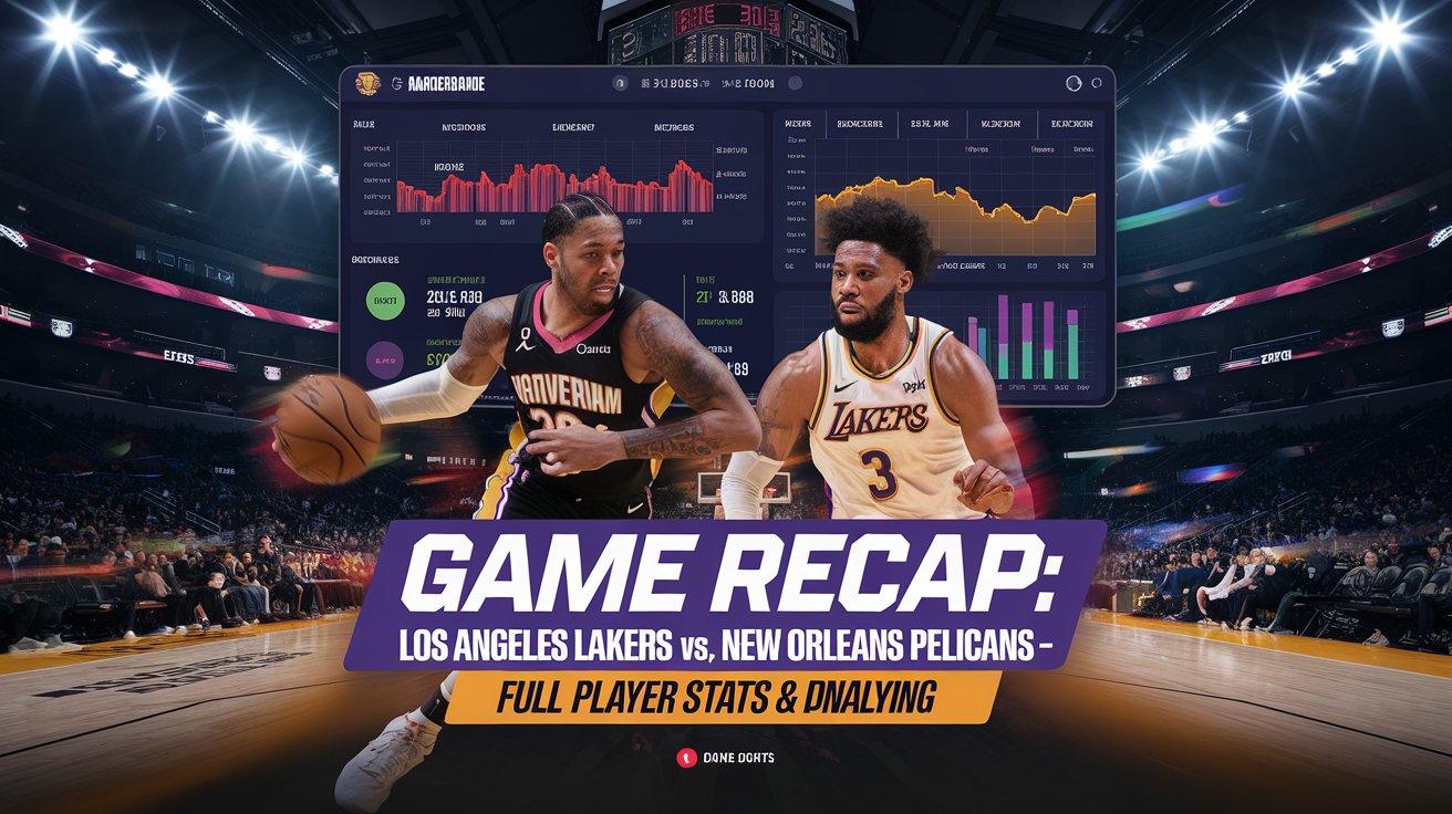 lakers vs new orleans pelicans match player stats