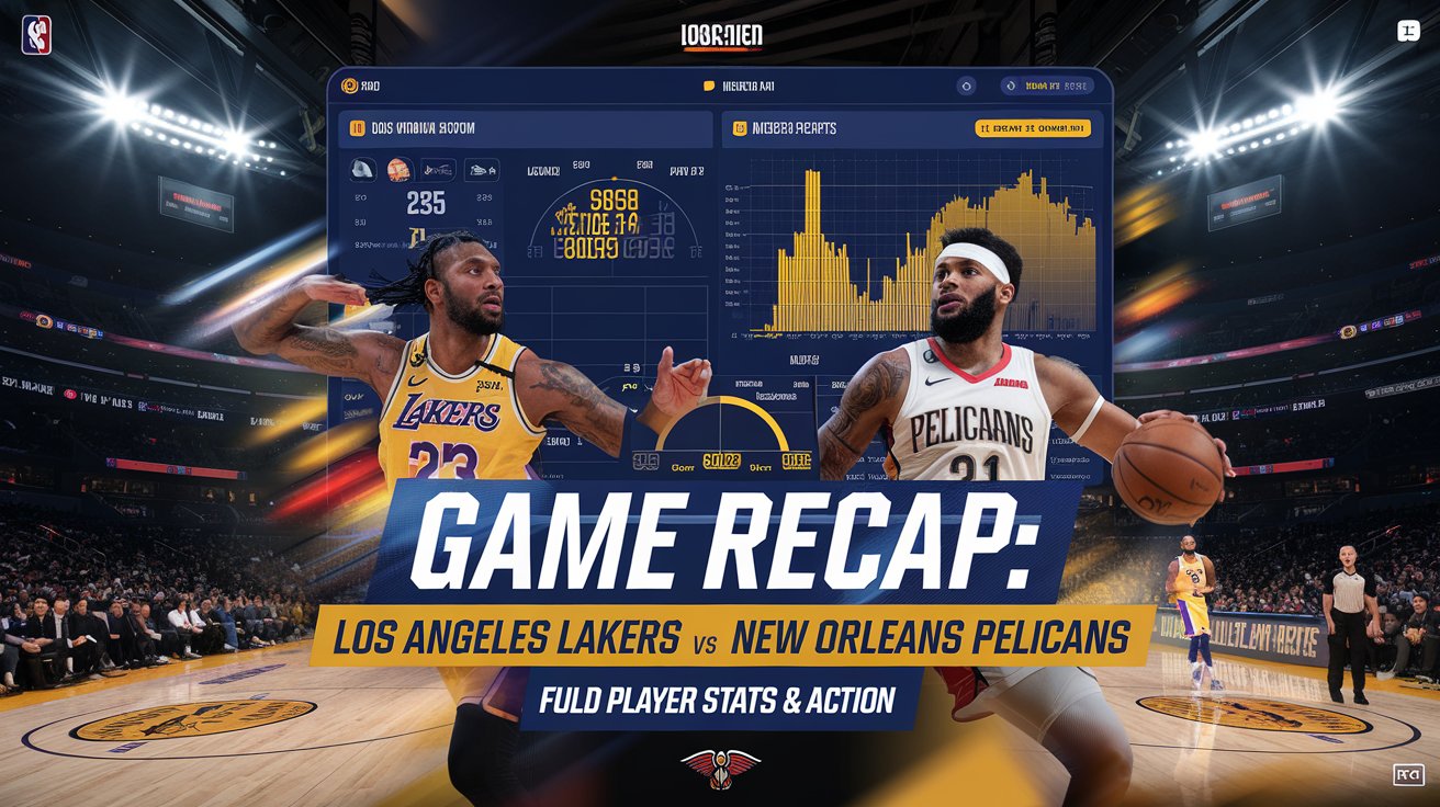 lakers vs new orleans pelicans match player stats