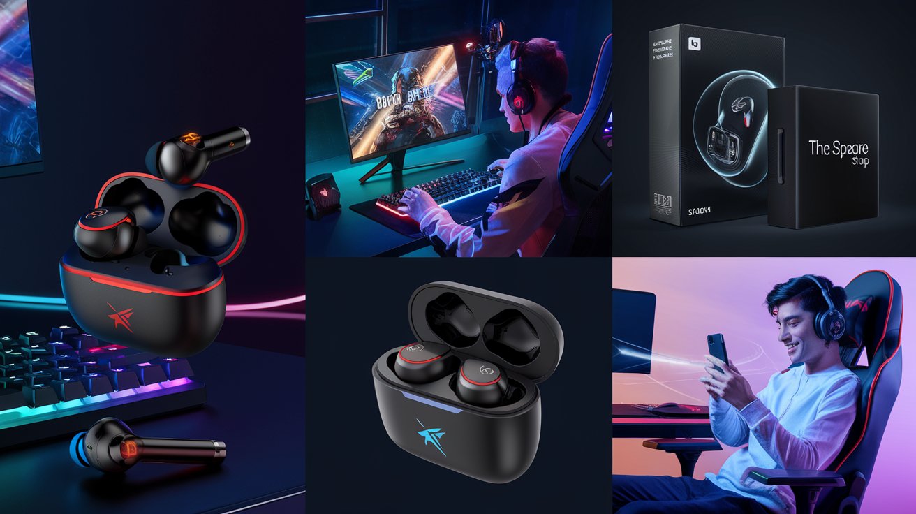 rs 119 wireless earbuds for gaming thespark shop