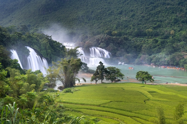 Ban Gioc Waterfall Vietnam