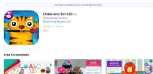 Draw and Tell HD by Duck Duck Moose