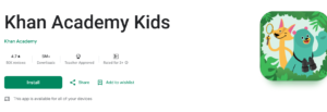 Khan Academy Kids