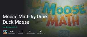 Moose Math by Duck Duck Moose