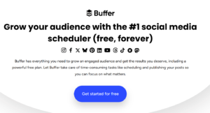 Buffer Social Media Tool