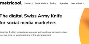 metricool Social Media Tool