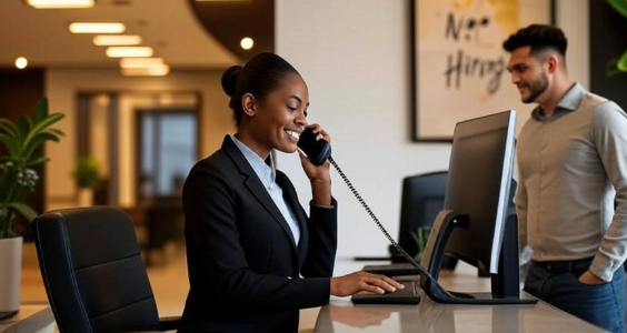 How to Search for Receptionist Jobs Near Me