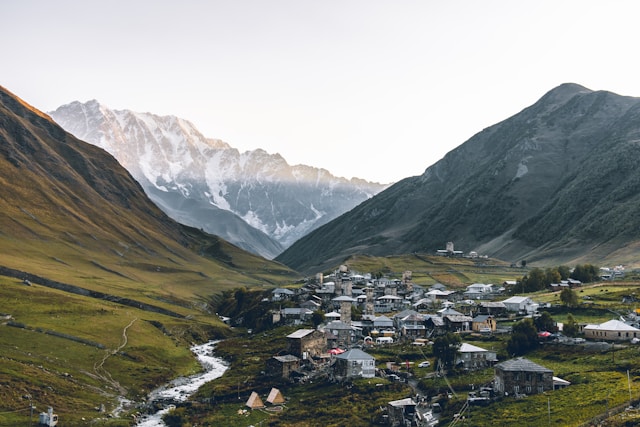Hiking the Caucasus Mountains Georgia