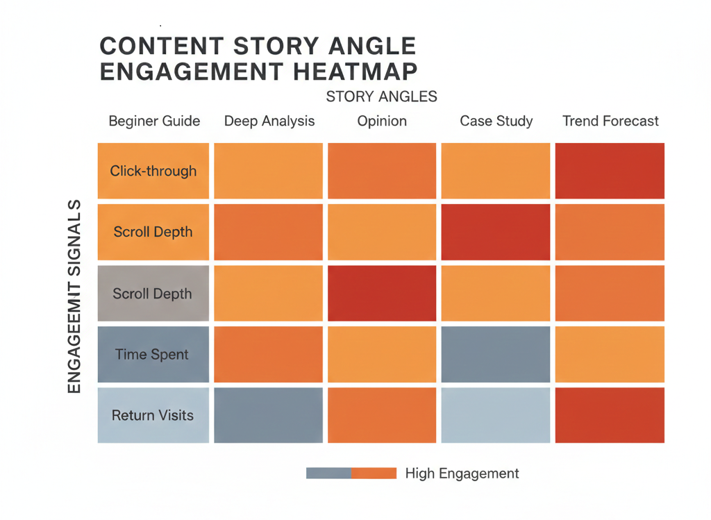 How Different Story Angles Drive User Engagement