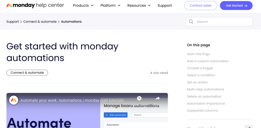 Monday.com Automation