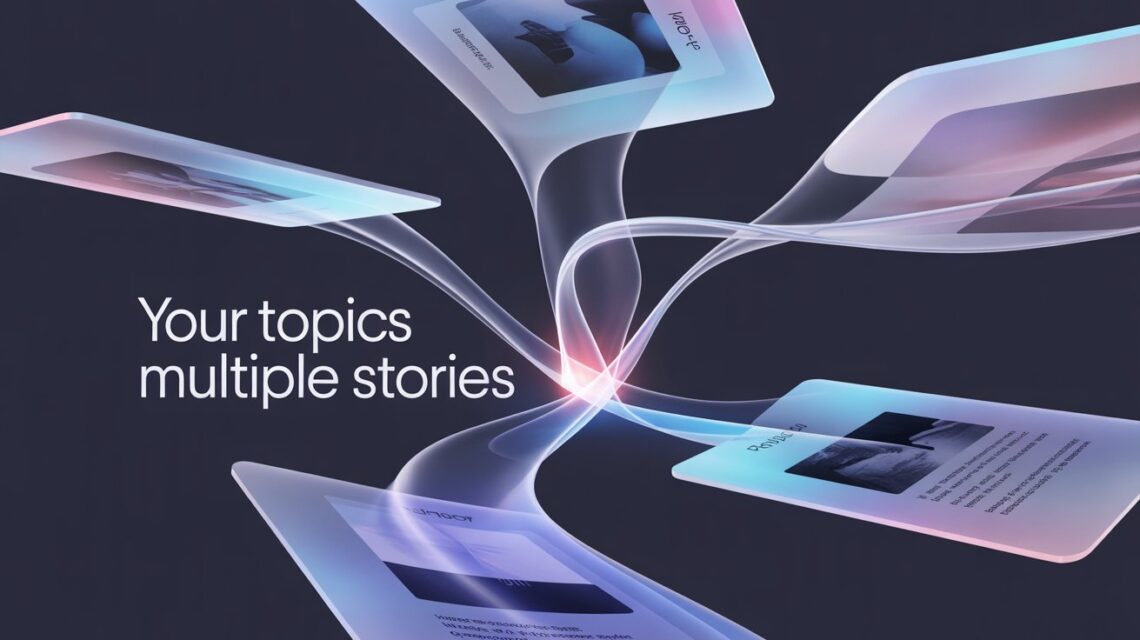 your topics multiple stories