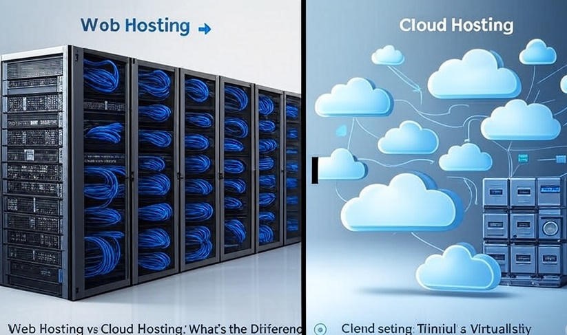 Web Hosting vs Cloud Hosting: What's the Difference?