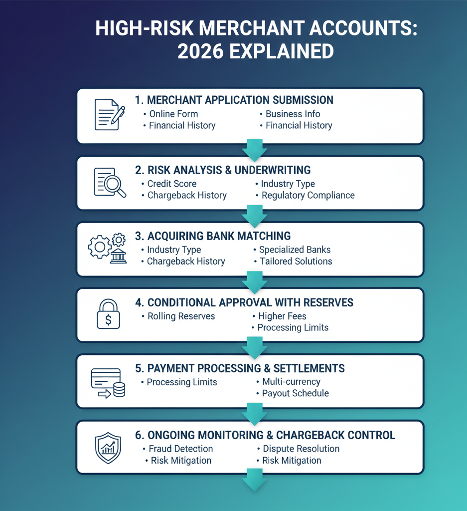 How High-Risk Merchant Accounts Work in 2026