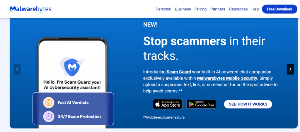 Malwarebytes Scanner