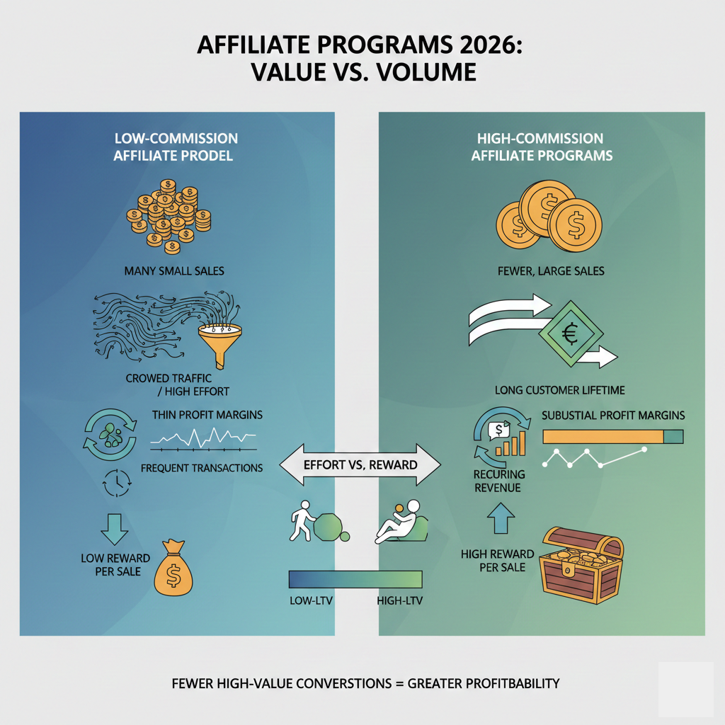 Why High-Commission Affiliate Programs Matter